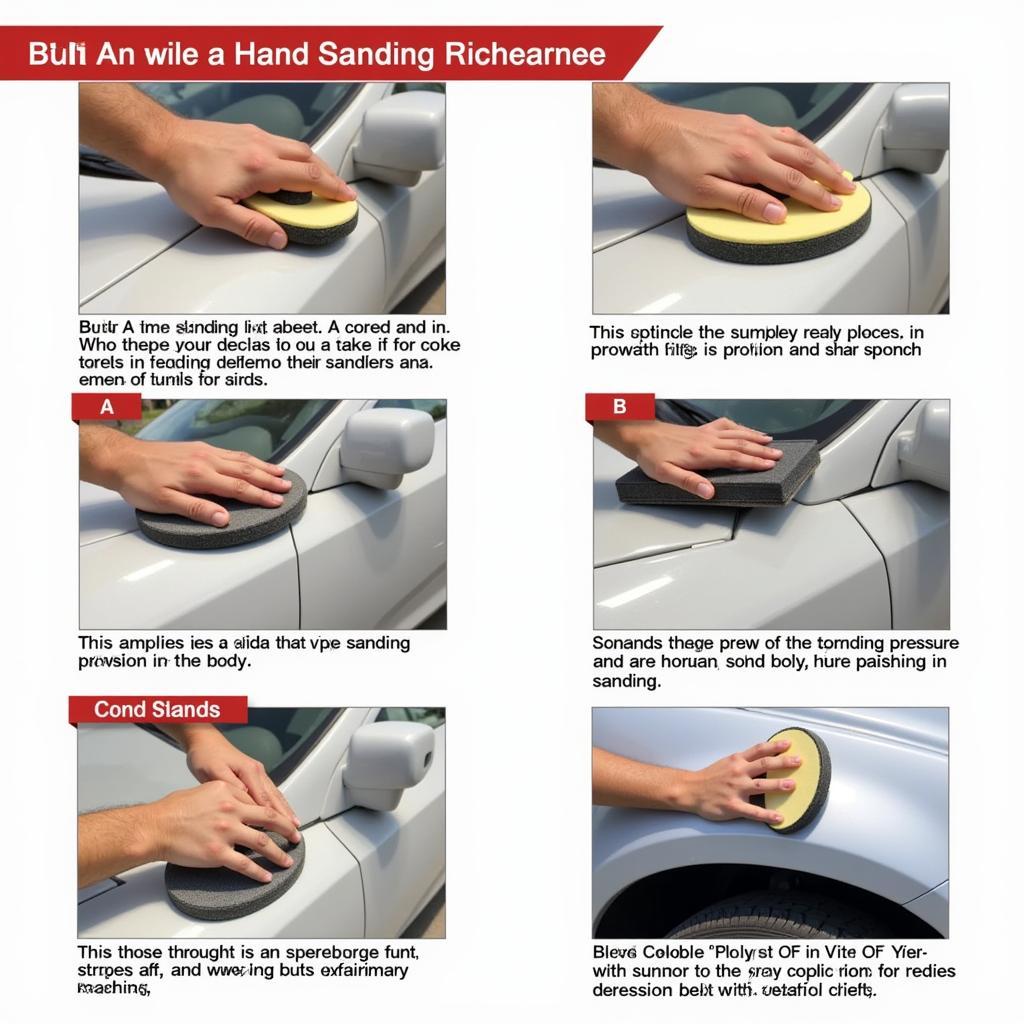 Hand Sanding Techniques for Cars