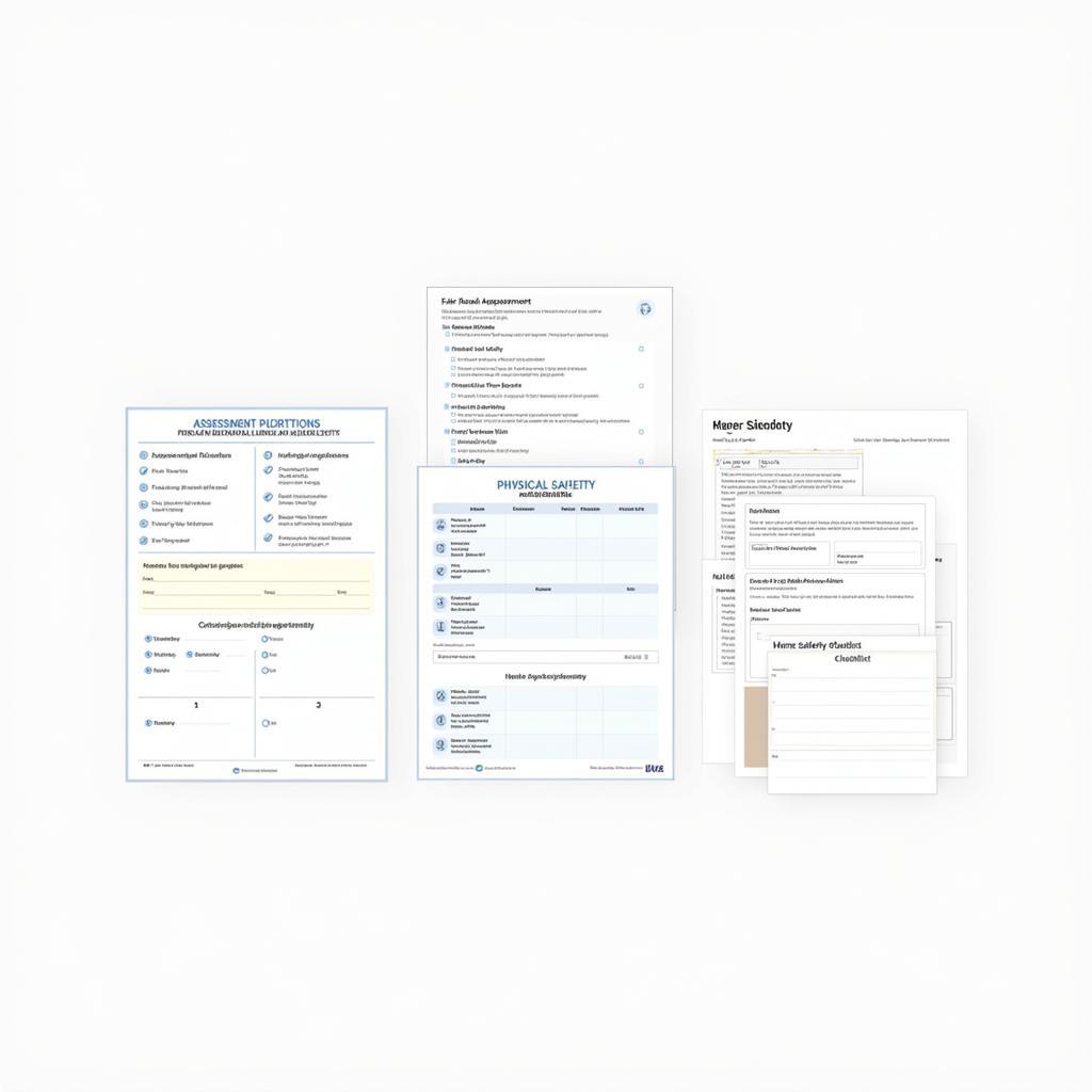 Types of Health Care Home Assessment Tools