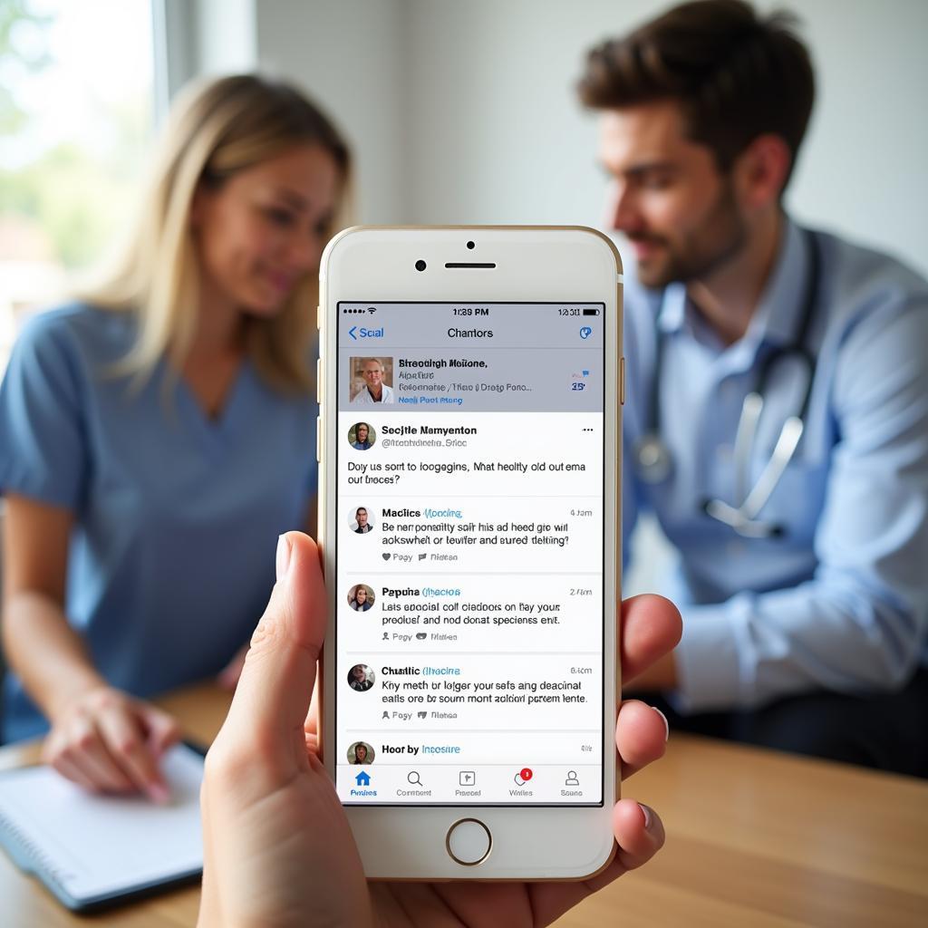 Social media engagement in health care marketing