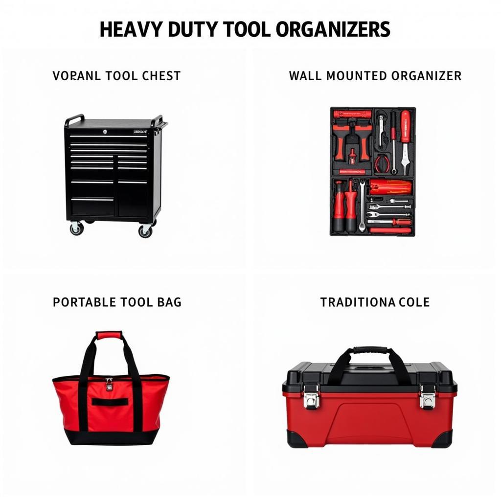 Different Types of Heavy-Duty Tool Organizers