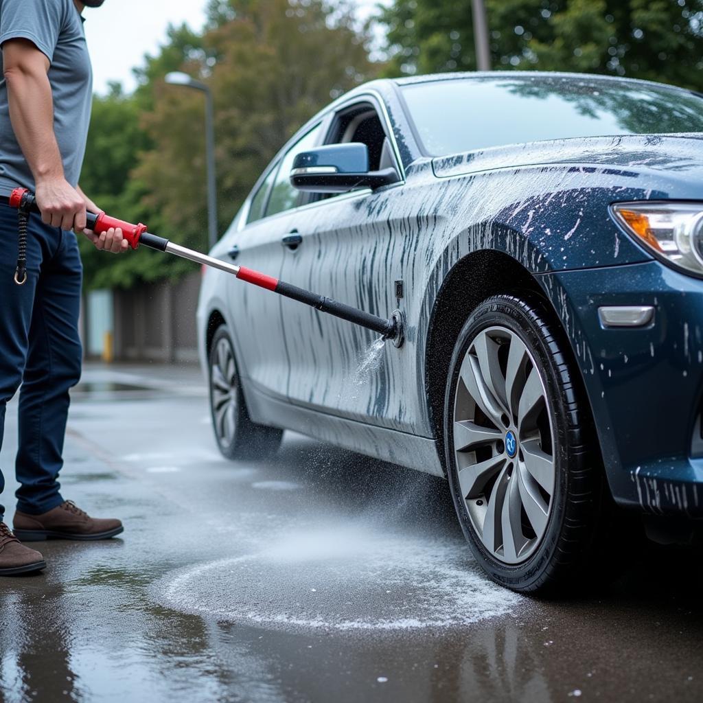 Testing the Durability of a High-Pressure Car Washer