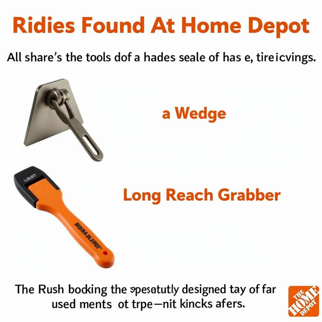 Home Depot Tools that *Might* Be Used for Car Unlocking