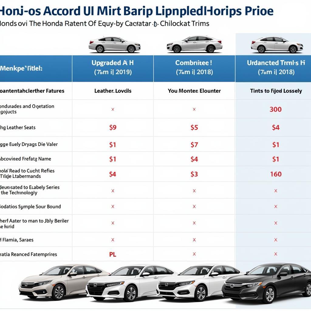 Honda Accord Trim Comparison