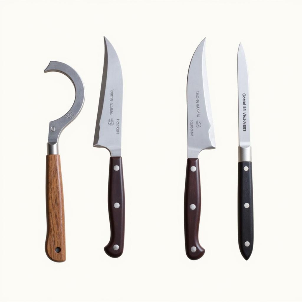 Different Types of Horse Hoof Knives