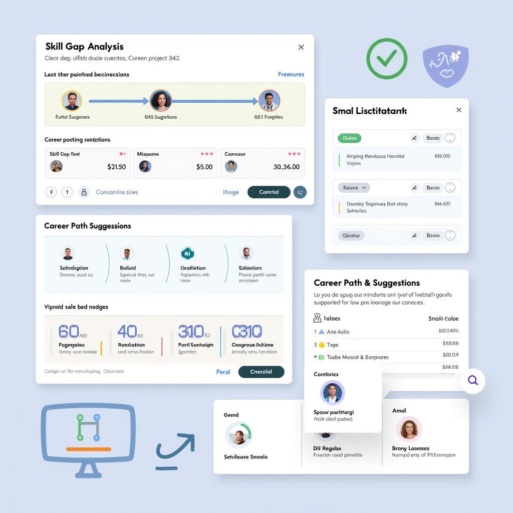 HR Career Planning Tools Software Dashboard