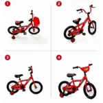 Huffy Disney Cars Bike Assembly Process