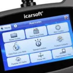 iCarsoft BMM V2.0 OBD2 Scanner Menu Display