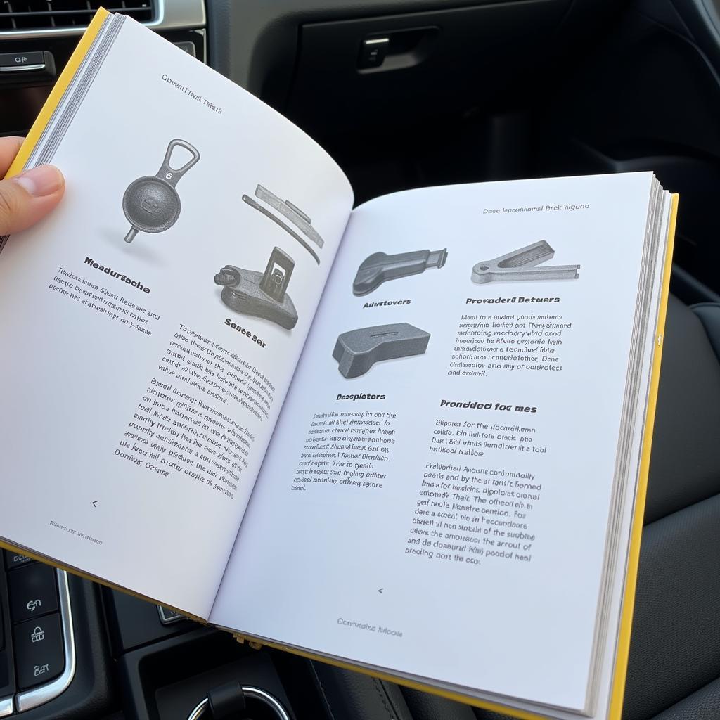 Using Owner's Manual for Car Tool Identification