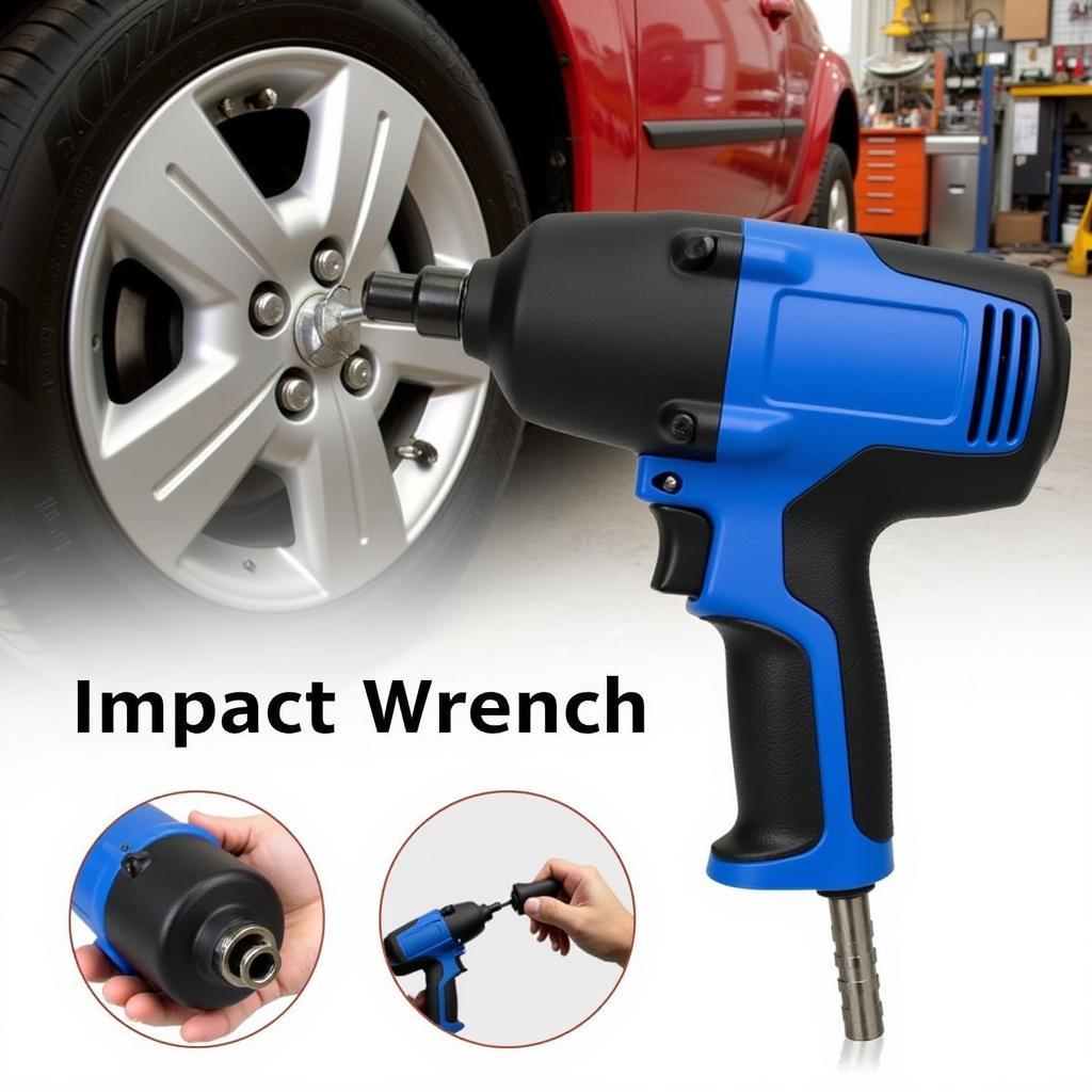 Impact Wrench for Car Tires