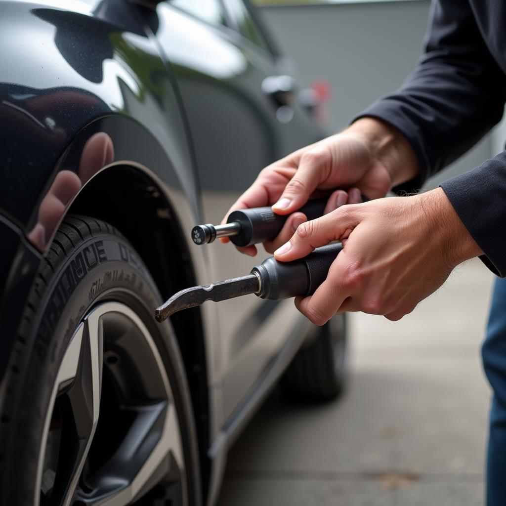 Inspecting Car Tools Before Rental: Checking Condition and Quality