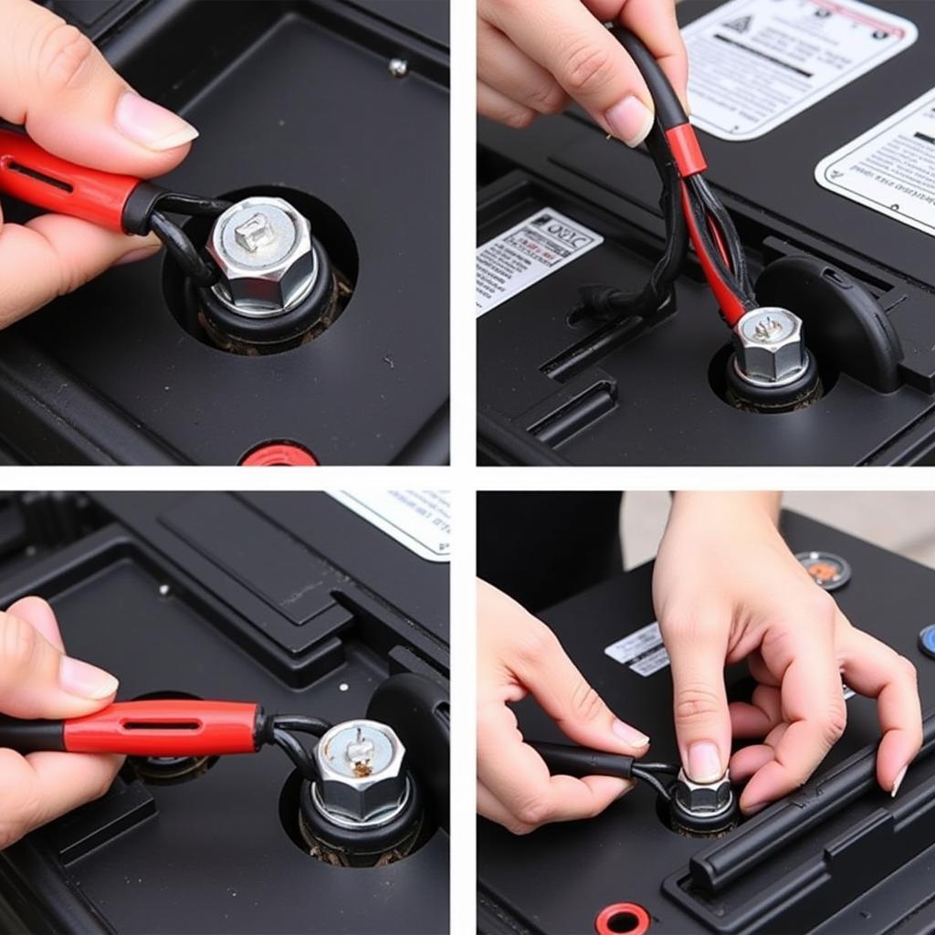 Installing a new car battery