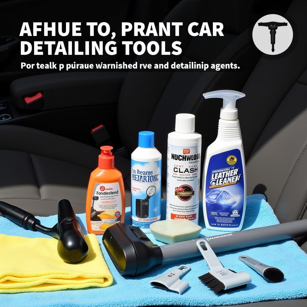 Essential Tools for Interior Car Detailing