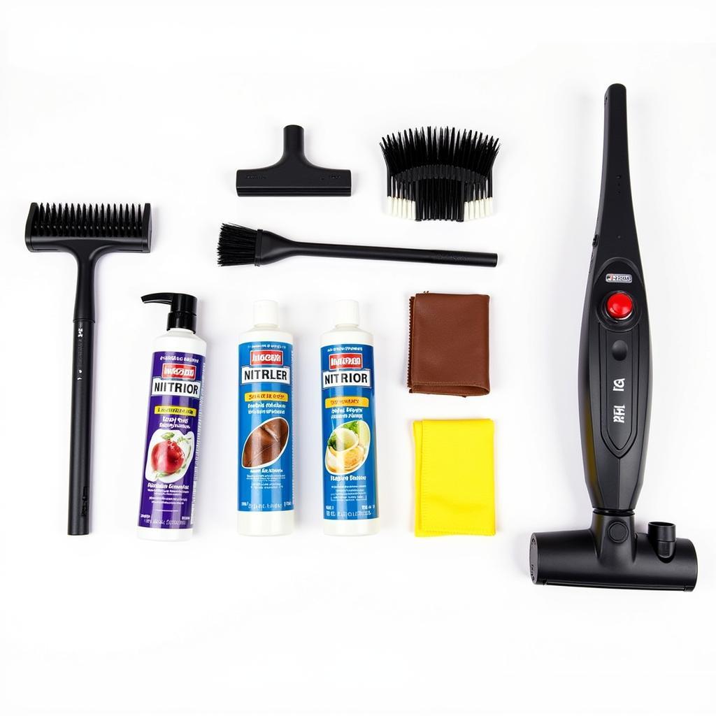 Interior Car Detailing Tools