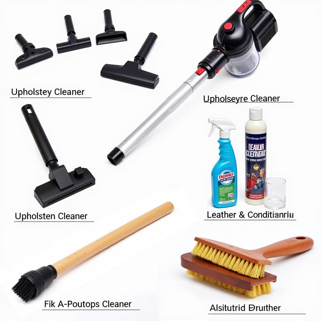 Car Interior Cleaning Tools