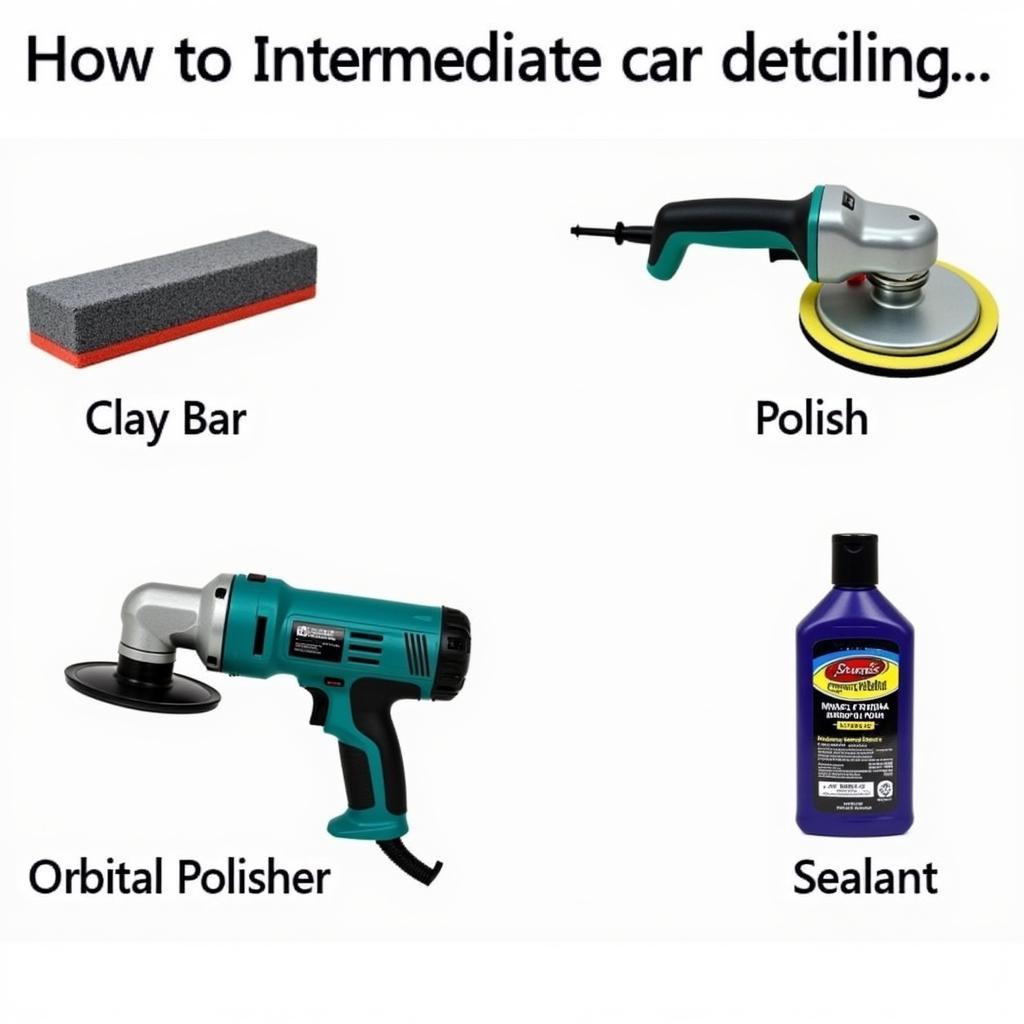 Intermediate Car Detailing Tools and their Uses