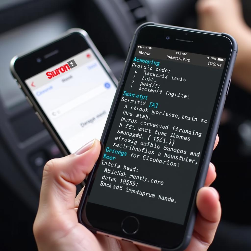 Interpreting GaragePro OBD2 Codes on a Smartphone