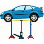 Safely Jacking a Car with Jack Stands