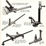 Ken-Tool's early tire changers and tools