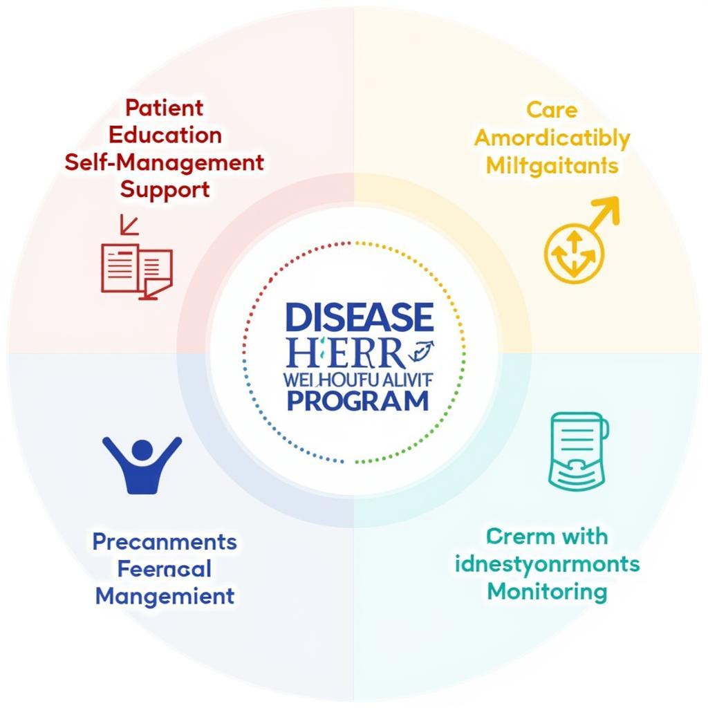 Visual Representation of Key Components in Disease Management