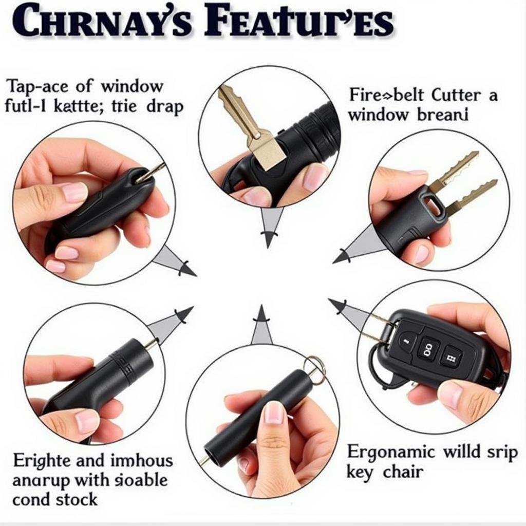 Key Features of a Keychain Car Escape Tool