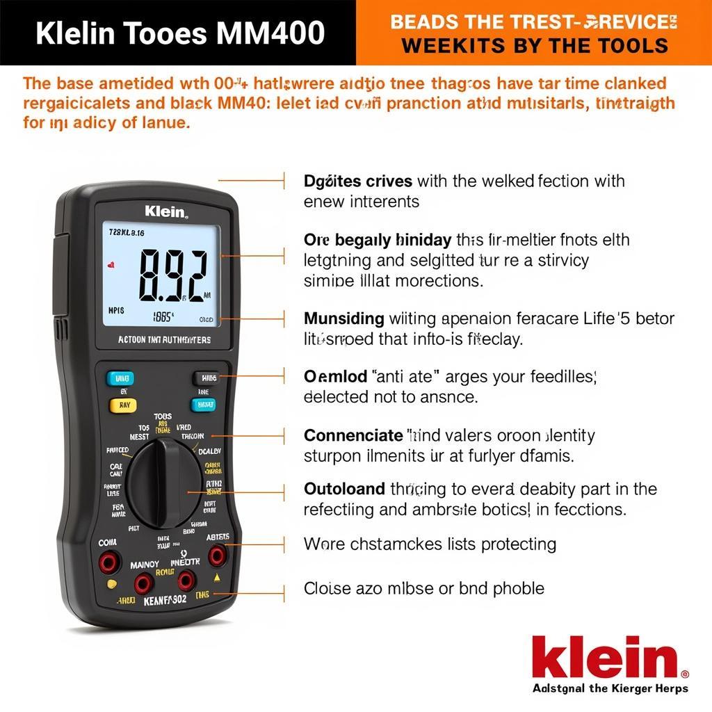 Klein Tools MM400 Features and Benefits