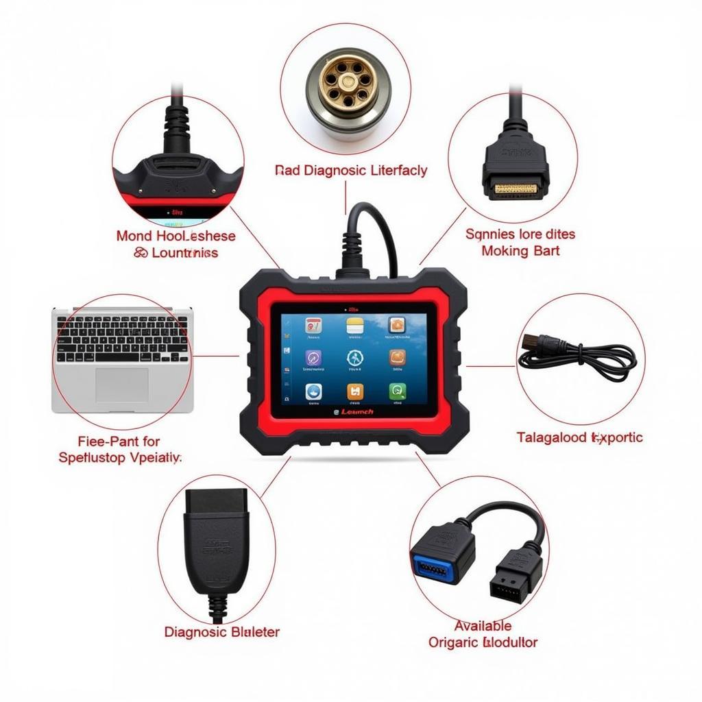 Launch X431 Diagnostic Pad Features