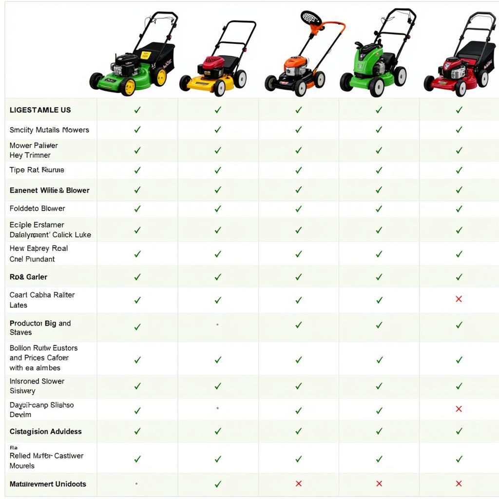 Comparing Different Lawn Care Tools