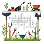 Lawn Care Tools in Crossword Puzzles