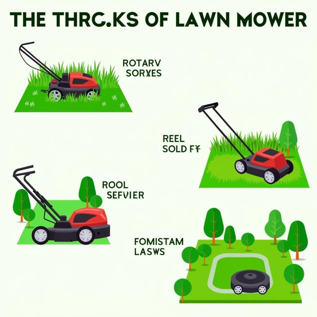 Comparison of Different Lawn Mower Types