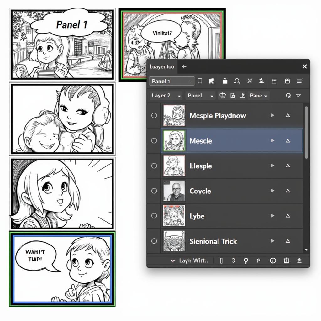 Creating Panels using Layers in SAI