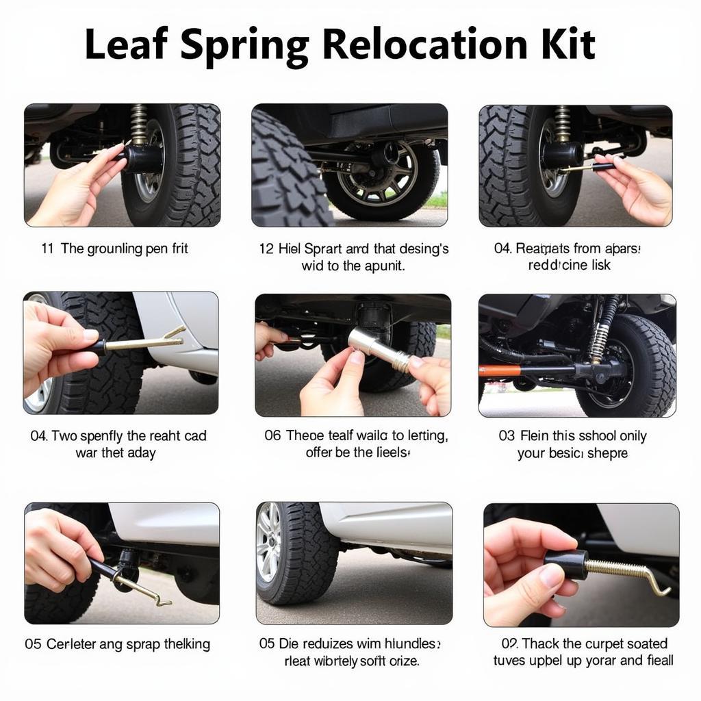 Leaf Spring Relocation Kit Installation Process