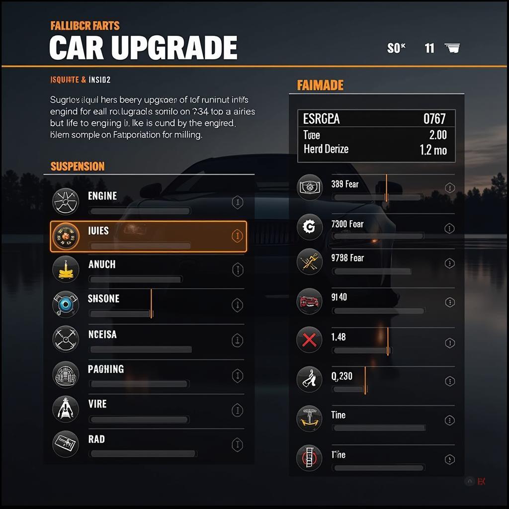 Legitimate Car Upgrades in Racing Games