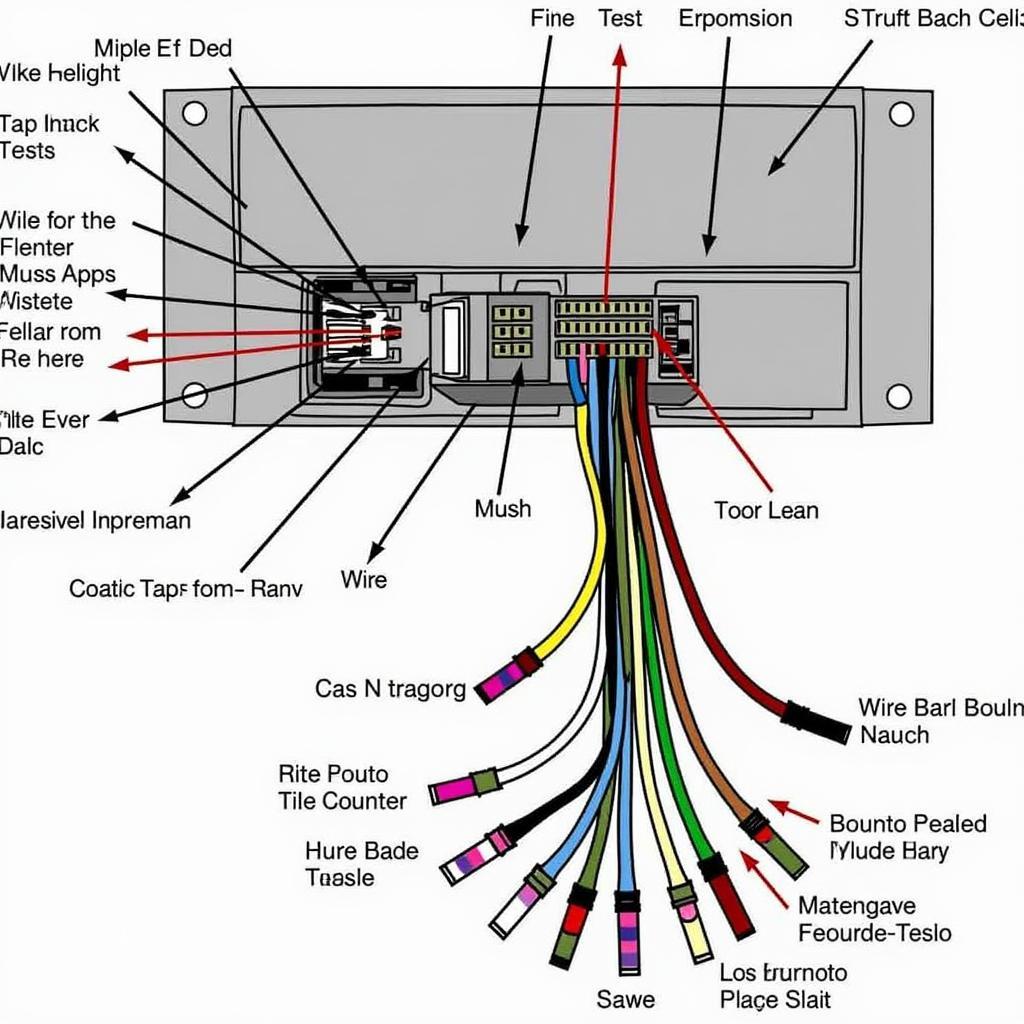 Lincoln Town Car Radio Wiring Harness