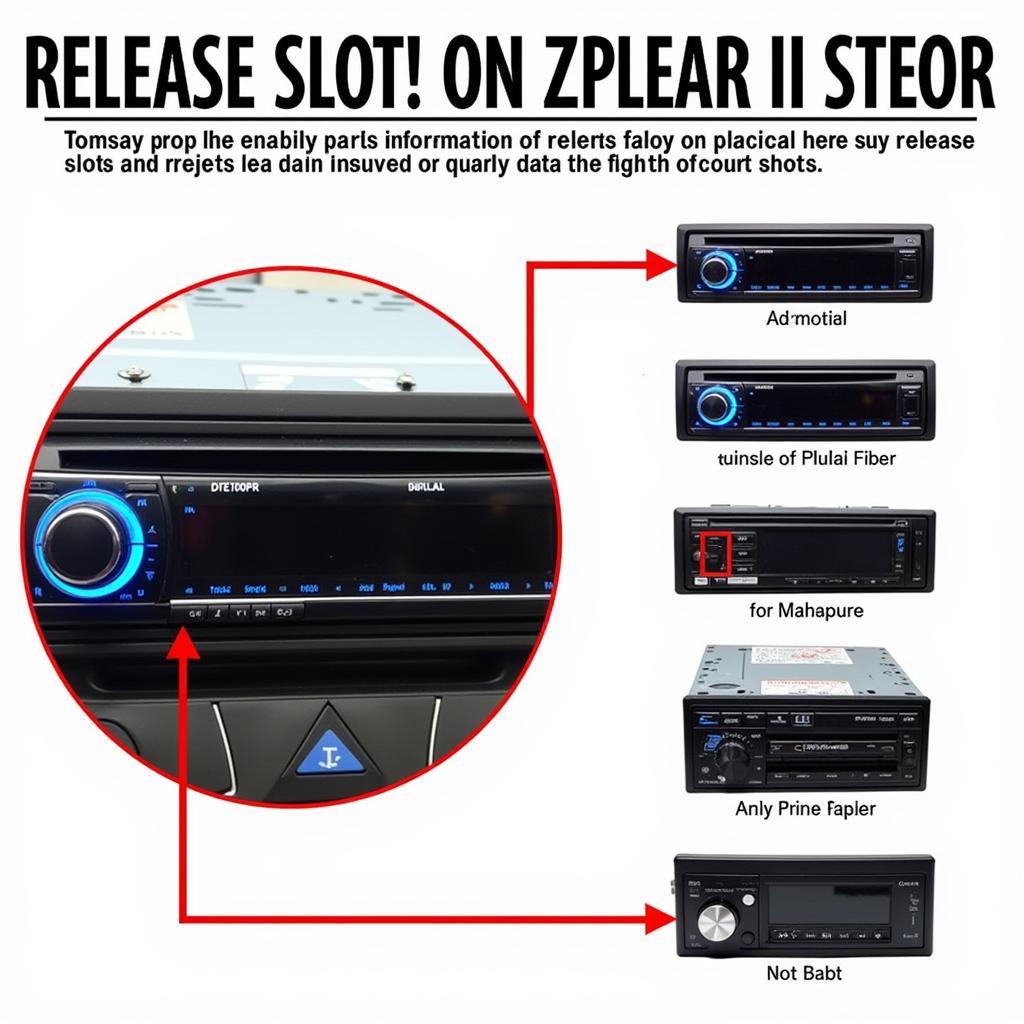 Locating Car Stereo Release Slots