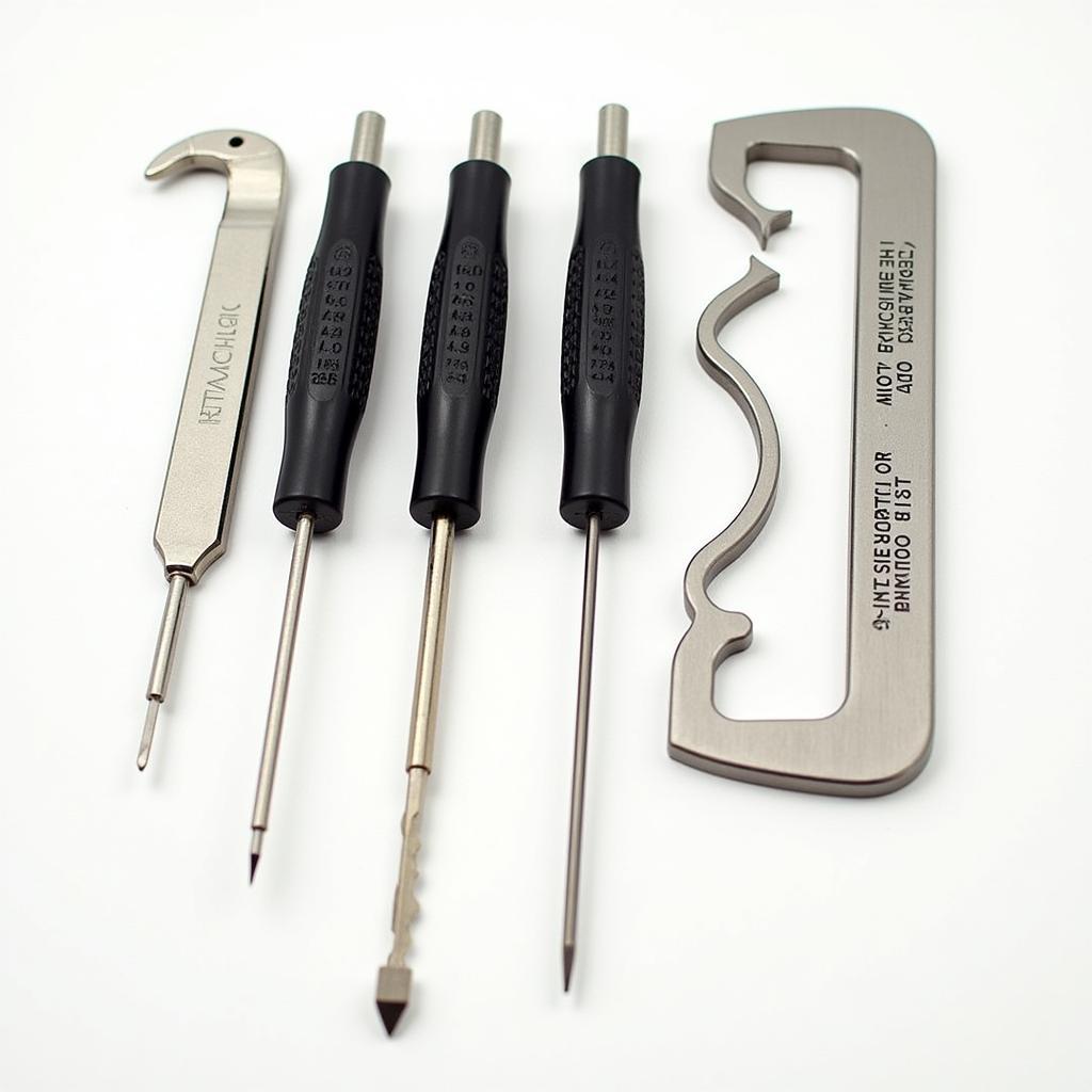 Lock Pick Set and Car Door Decoder Tool