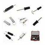 Various Locked Car Door Opening Tools