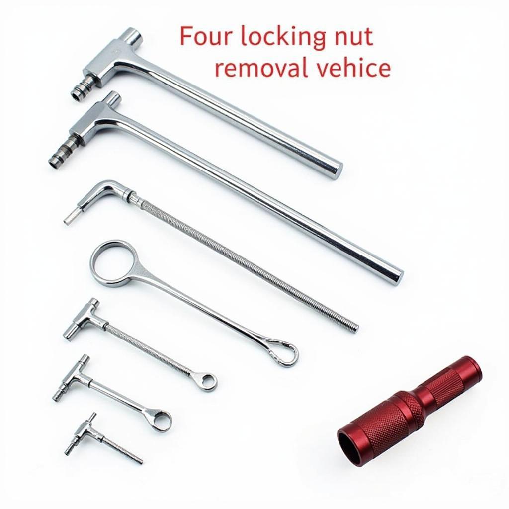 Locking Wheel Nut Removal Tool Set