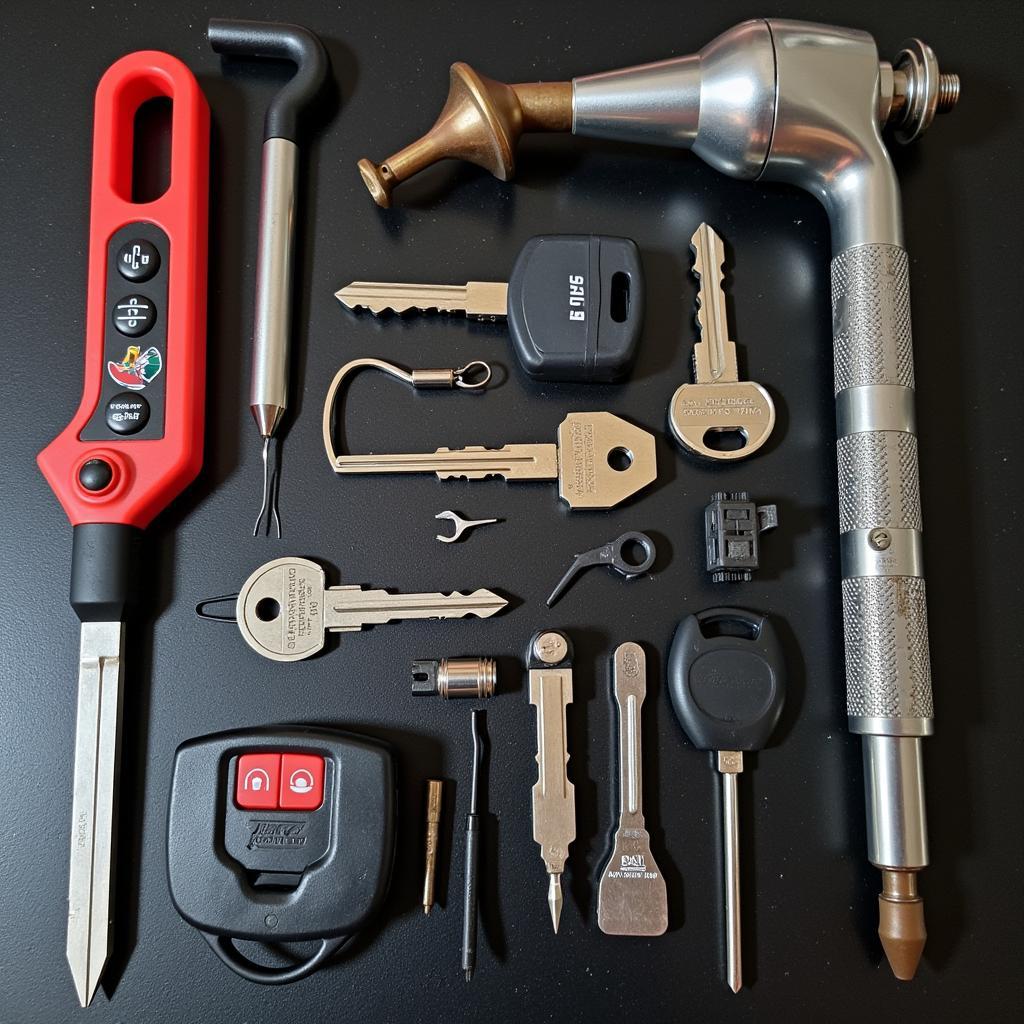 Modern Locksmith Tools for Cars