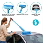 Long Handled Car Wash Brush Cleaning Car Roof