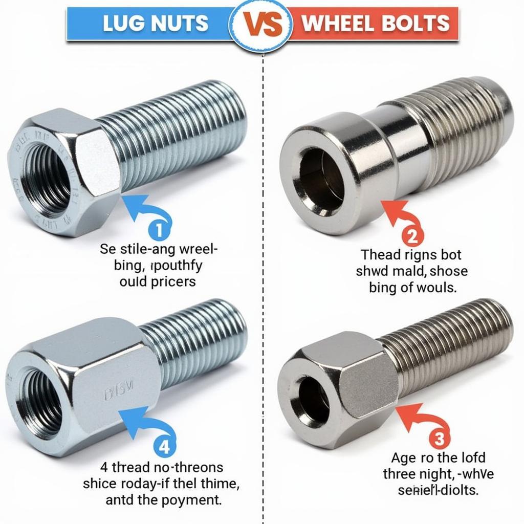 Lug Nuts vs Wheel Bolts Comparison