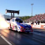 Mac Tools Funny Car Launching at Mile High Drag Strip