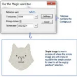 Magic Wand Tool Settings in Photoshop