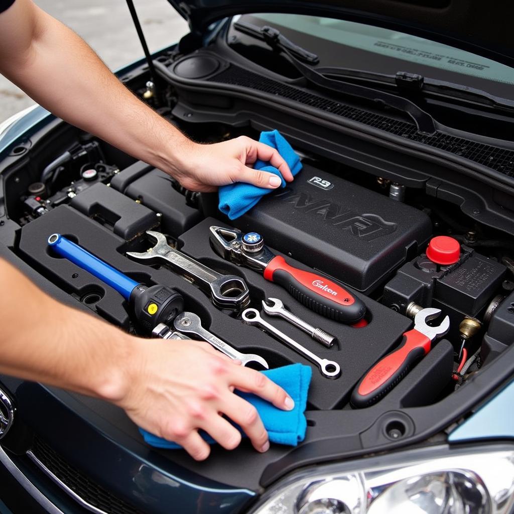 Maintaining a Car Tool Box