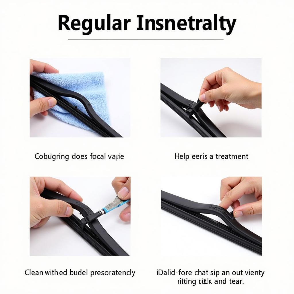 Tips for maintaining car wiper blades for optimal performance