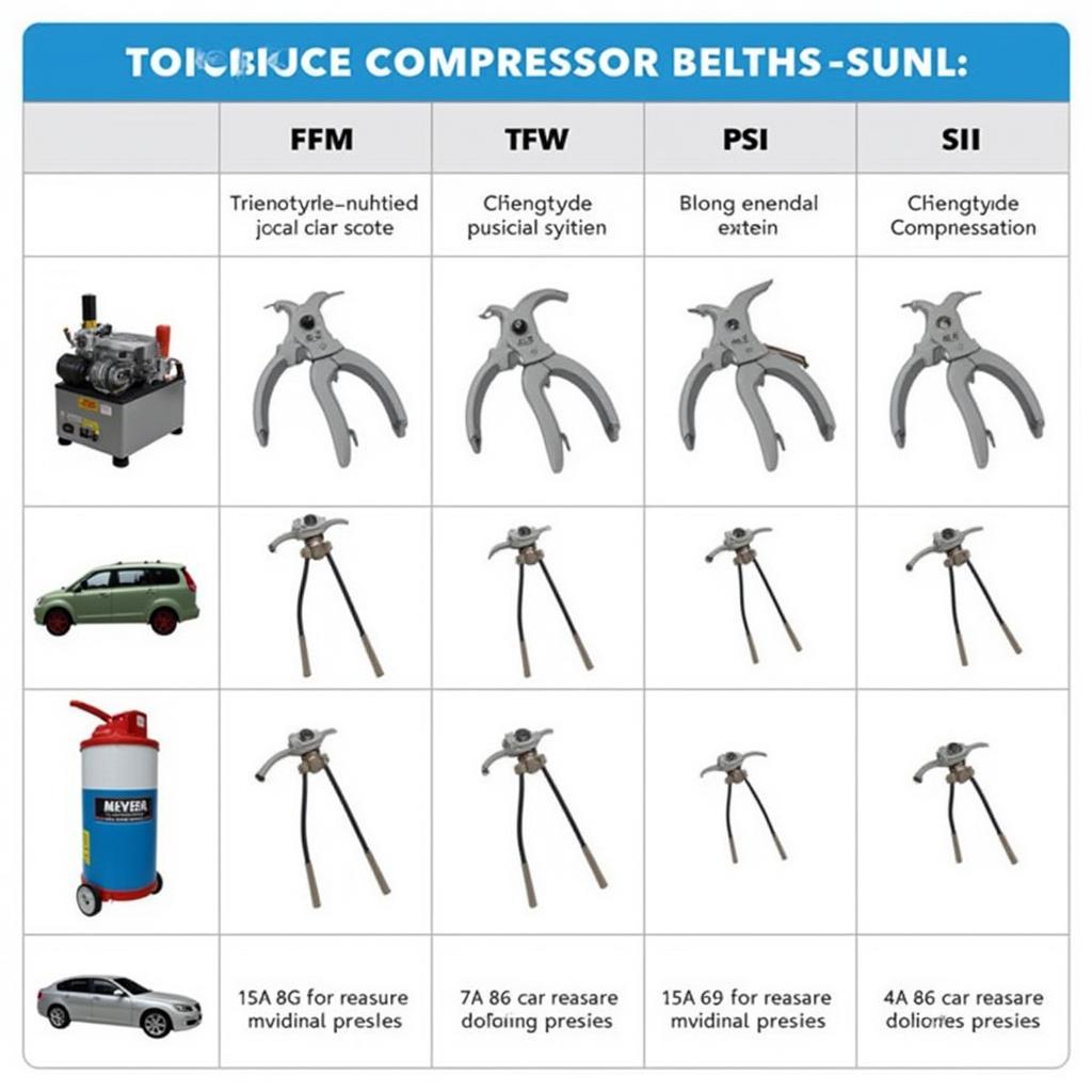 Matching Your Air Compressor to Specific Car Tool Requirements