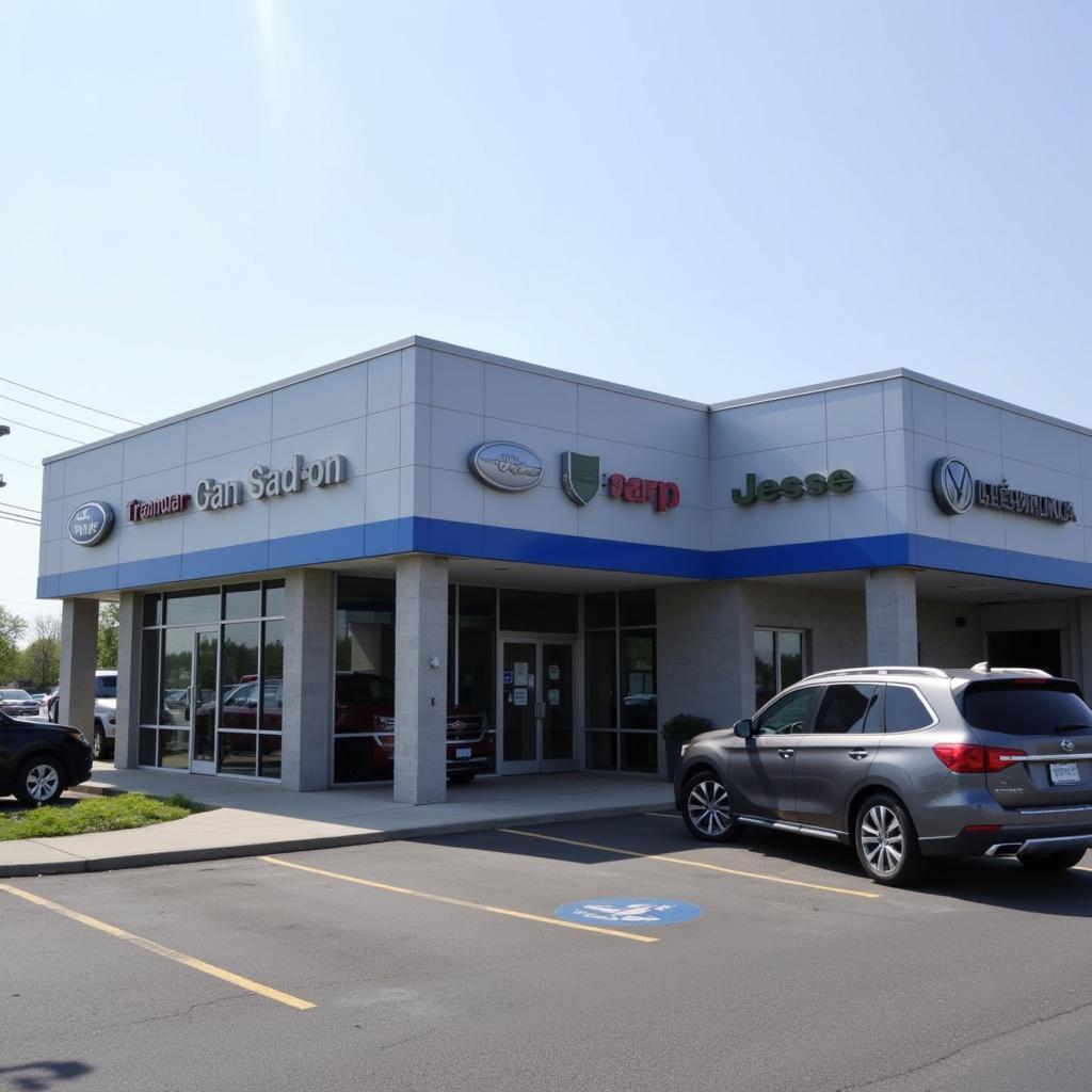 Meadville PA Car Dealership Exterior