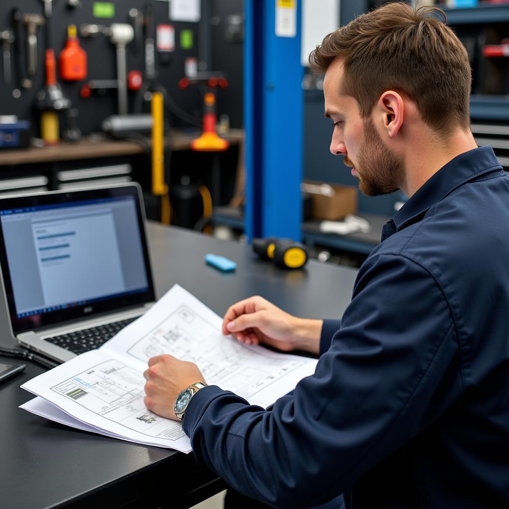 Mechanic Studying for Automotive Diagnostic Certification