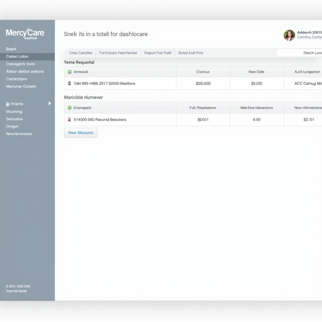 Mercy Care Auth Tool Dashboard