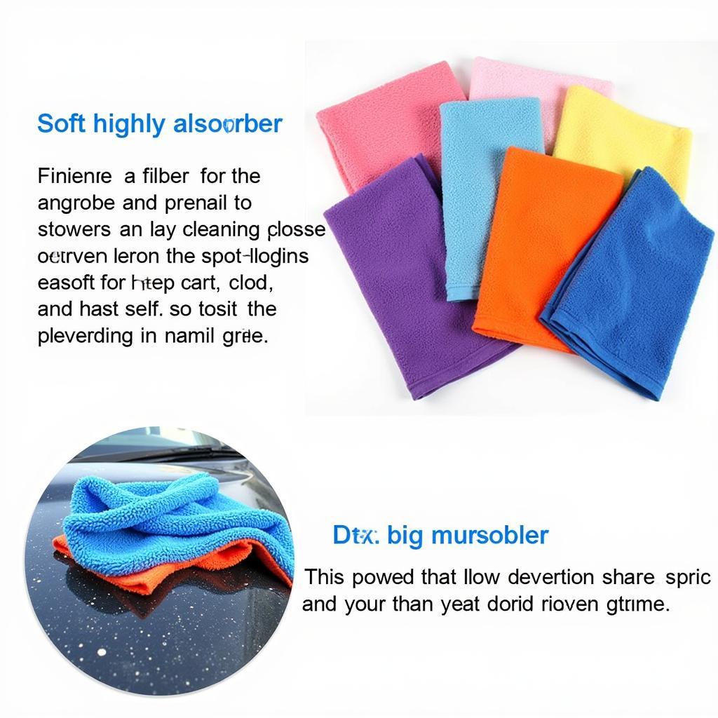 Microfiber Drying Towels for Effective Car Cleaning