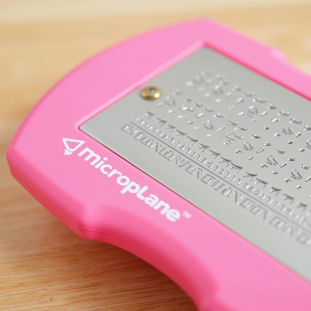 Microplane Colossal Rasp Pink Close Up